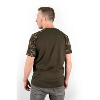 Fox Camo/Khaki Chest Print T-Shirt